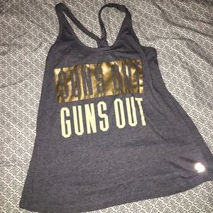 suns out guns out tank top